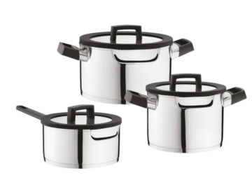 Комплект тенджери 6ца Uqonic Downdraft