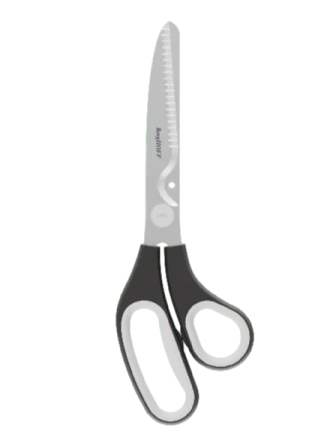 Ножица LEO Graphite с магнитен джоб 26см