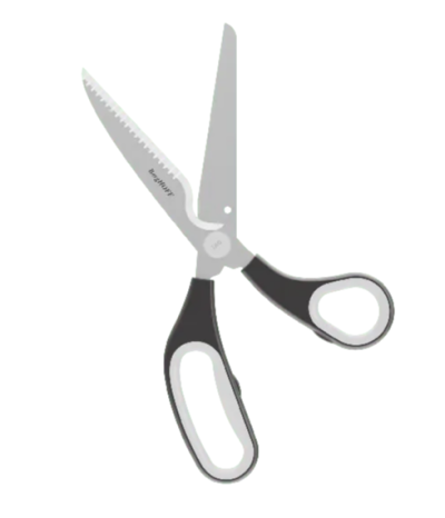 Ножица LEO Graphite с магнитен джоб 23см