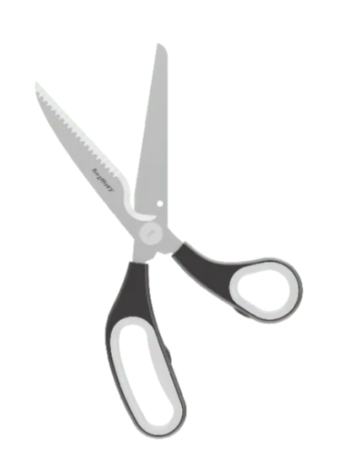 Ножица LEO Graphite с магнитен джоб 26см