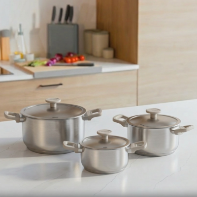 Kомплект тенджери 6ч Bolt Oyster